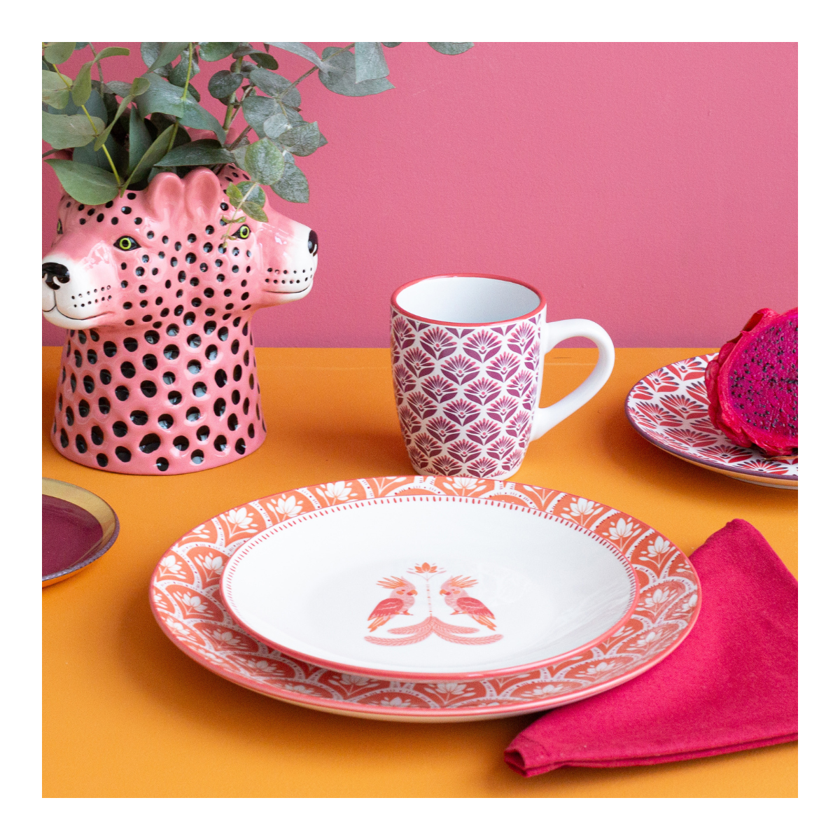 Lot de 6 mugs, ZOELA