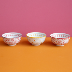 Lot de 6 petits bols, ZOELA