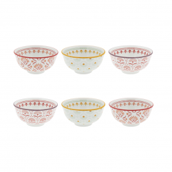 Lot de 6 petits bols, ZOELA