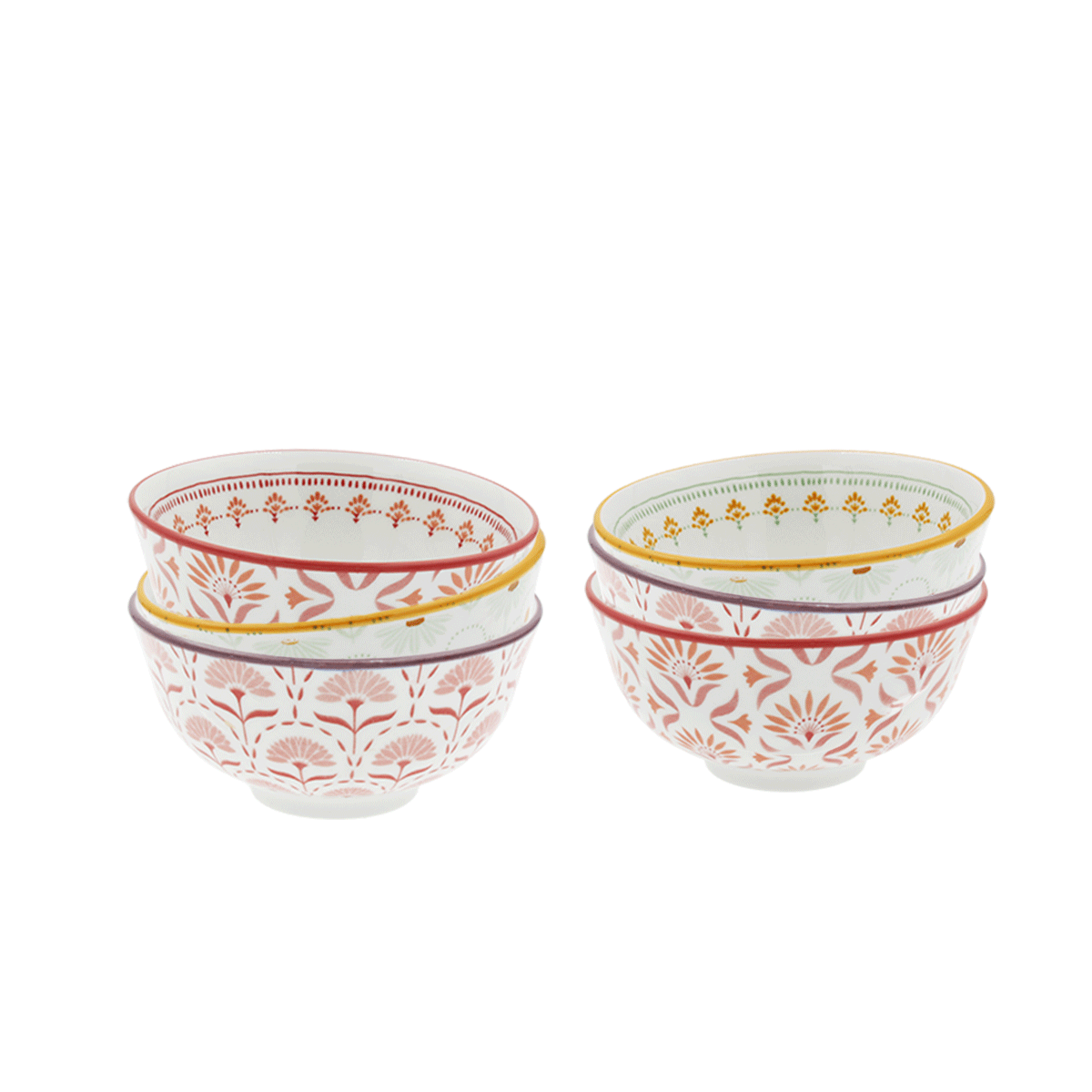 Lot de 6 petits bols, ZOELA