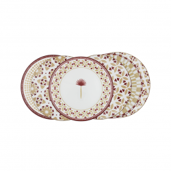 Lot de 6 petites assiettes, SABELA