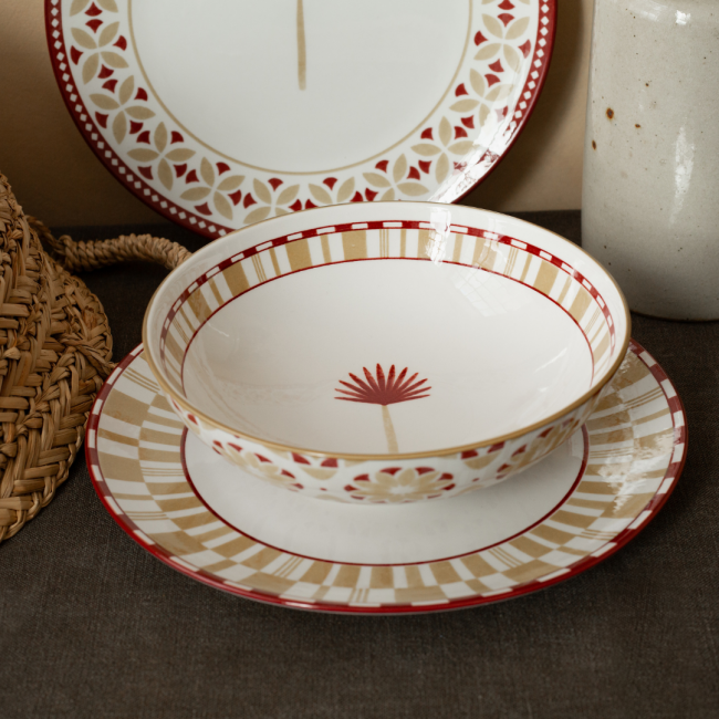 Lot de 6 petites creuses, SABELA