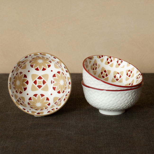 Lot de 6 petits bols, SABELA