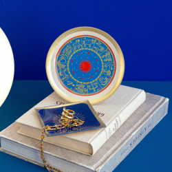 Lot de 6 petites assiettes, CONSTELLA