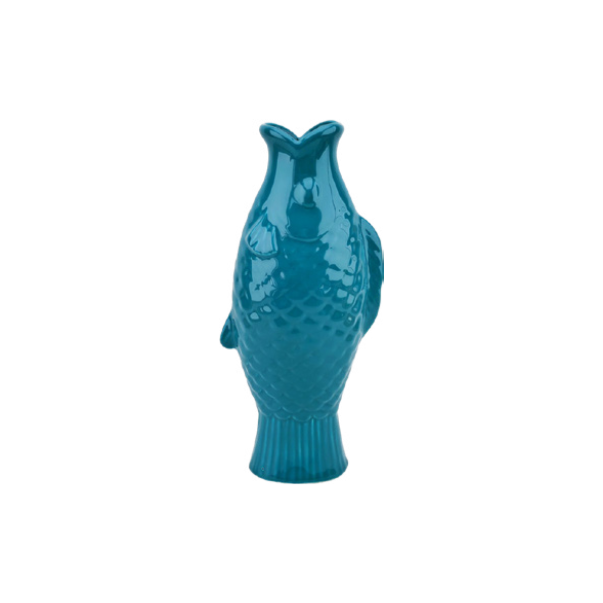 Vase poisson bleu, Studio Rosalie