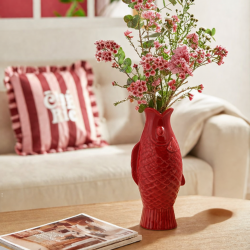 Vase poisson rouge, Studio Rosalie