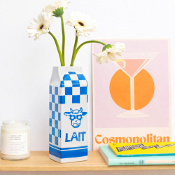 Vase brique de lait, Studio Rosalie