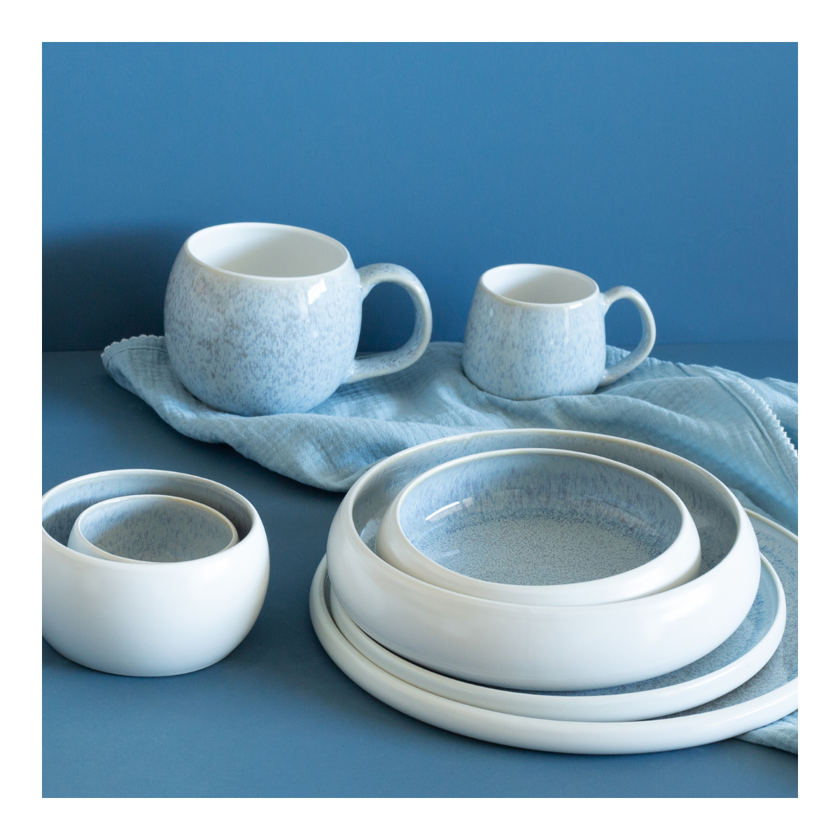 Lot de 4 coupelles, BOREA
