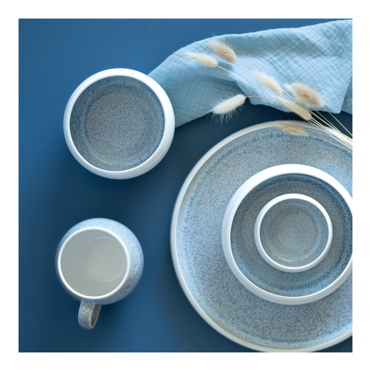 Lot de 4 petits bols, BOREA