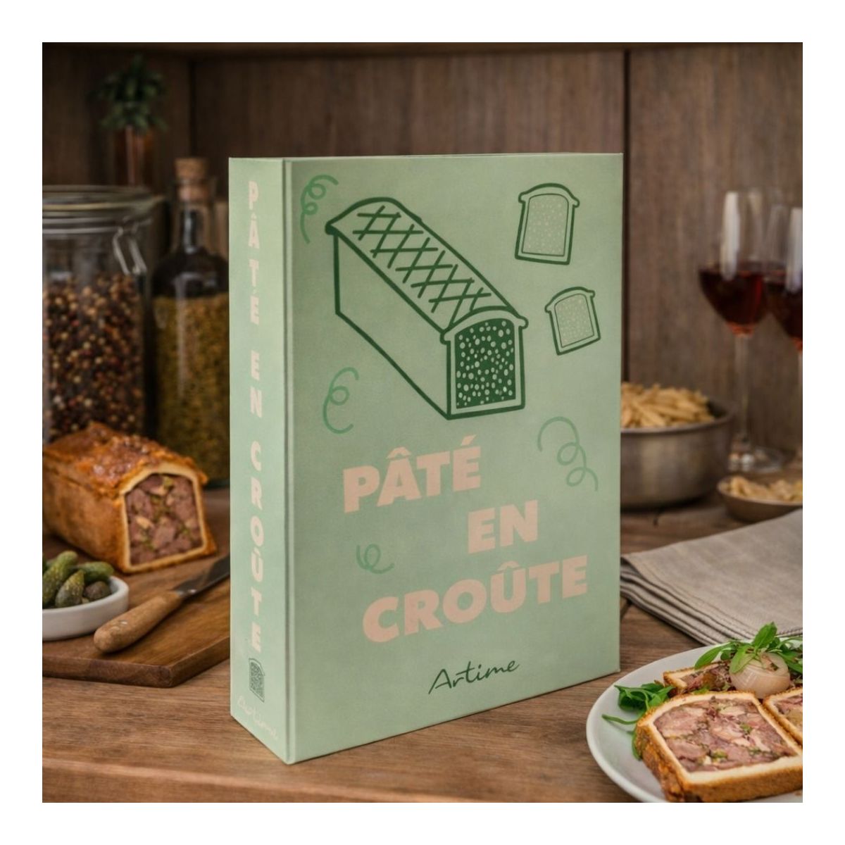 Coffret création pâté en croute, Cook Book