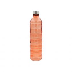 Bouteille orange en verre coloré, GLOUPOP