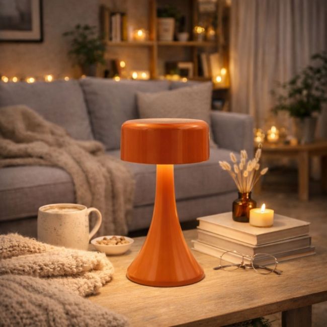 Lampe à poser terracotta, LUCI