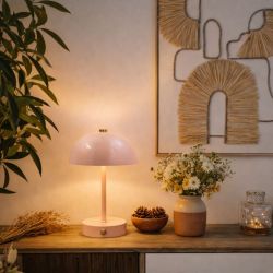 Lampe à poser beige, LUCI