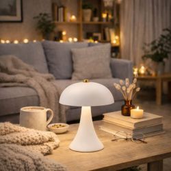 Lampe à poser blanche, LUCI