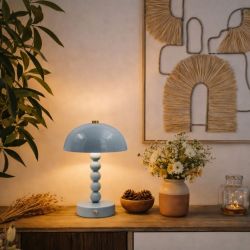 Lampe à poser bleue, LUCI