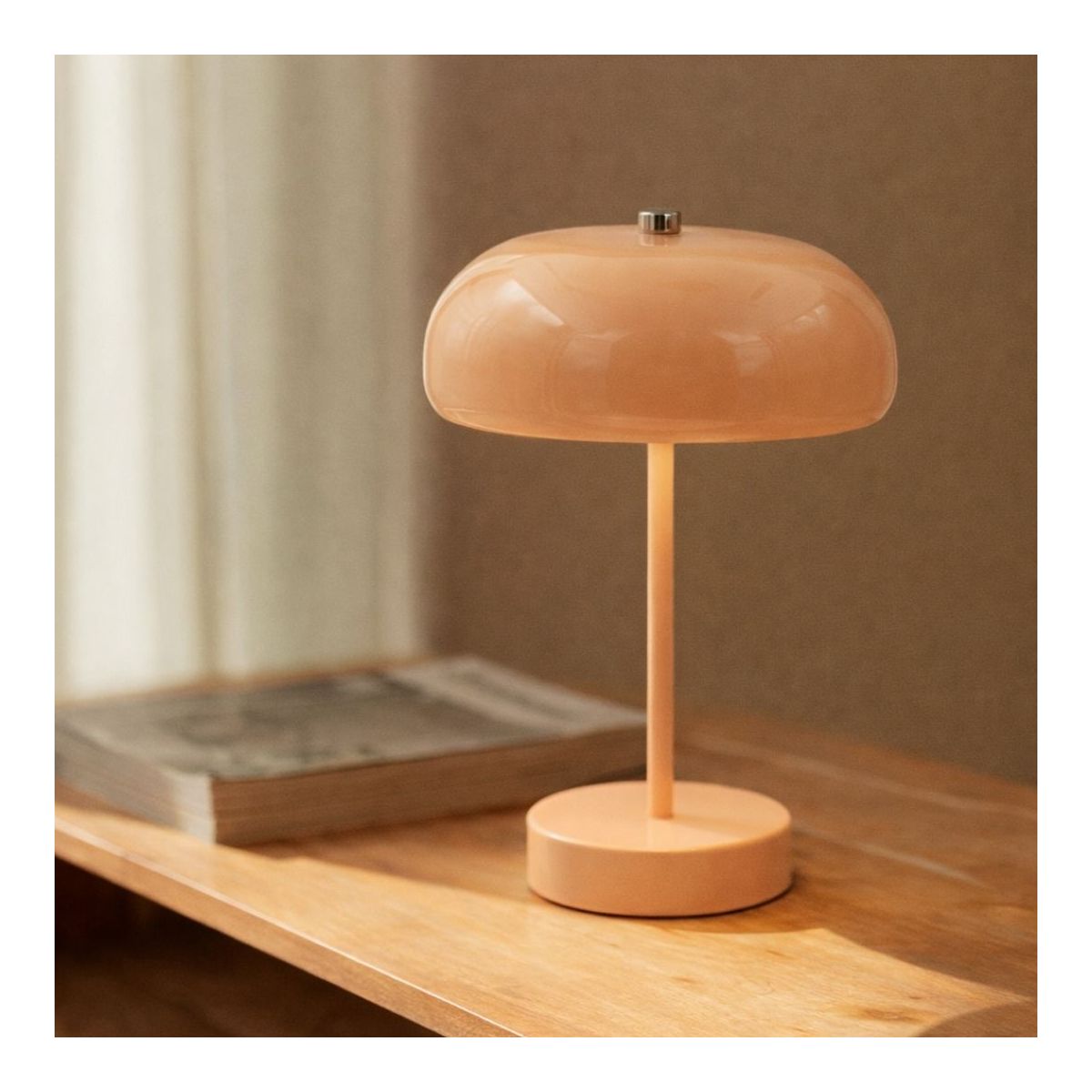 Lampe à poser rose, LUCI