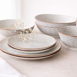 Lot de 6 petites assiettes à dessert, SLOW