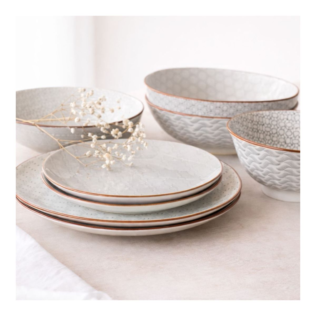 Service à vaisselle 24 pièces, SLOW