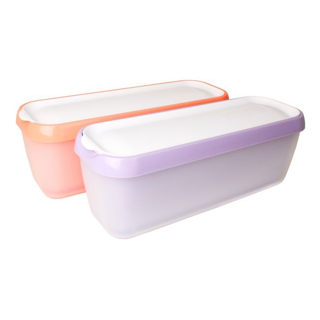 Set de 2 bacs à glace réutilisables 1,5 L, GELATERIA