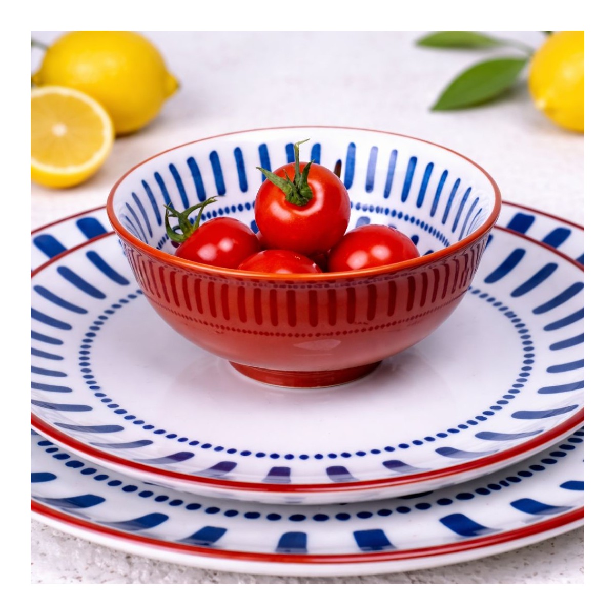 Service 30 pièces, SANTORIN