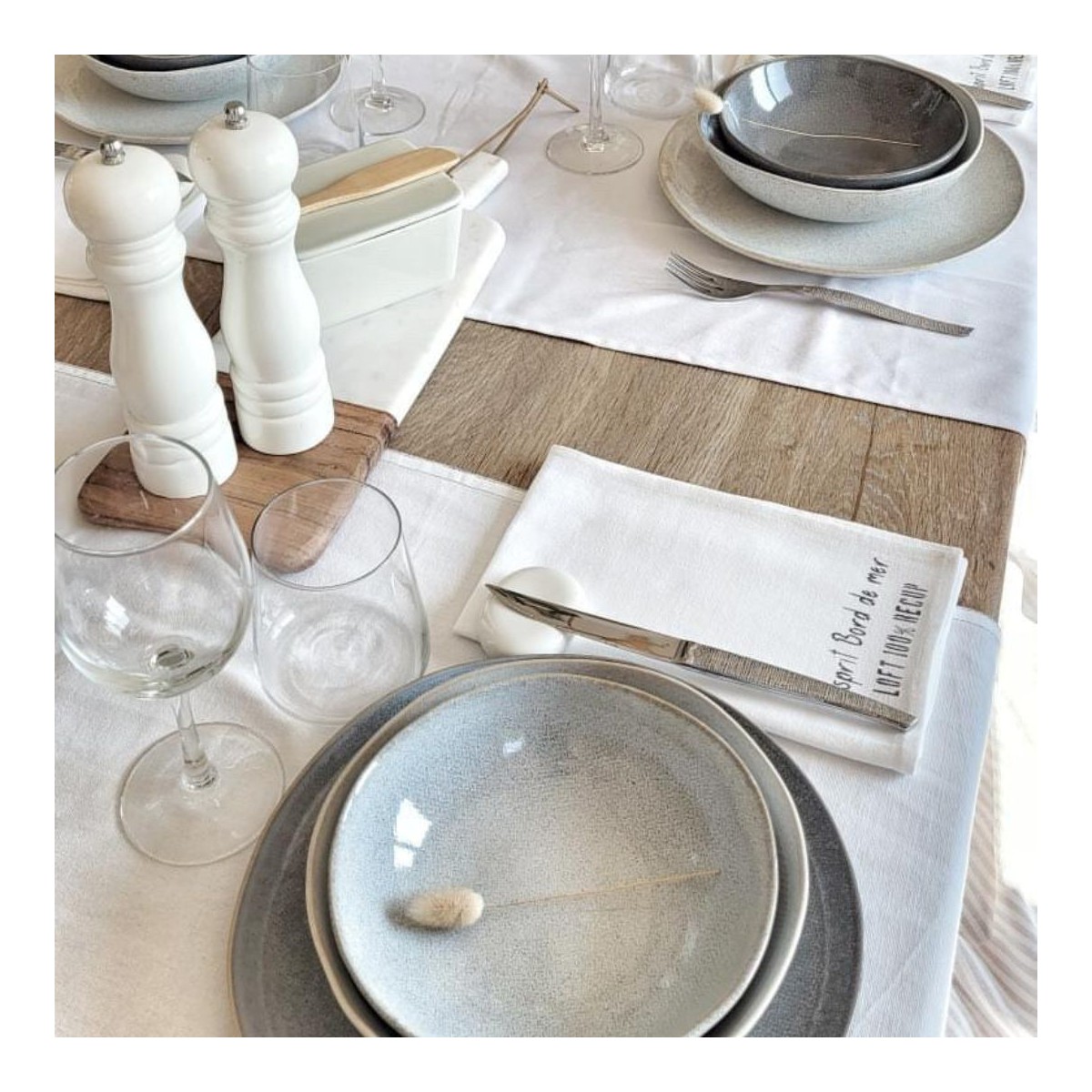 Lot de 6 assiettes creuses, ZAO