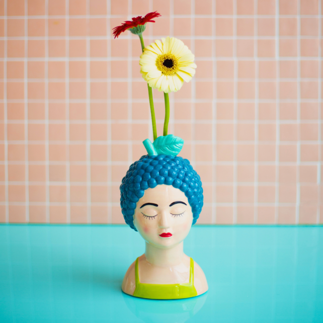 Vase buste féminin design 2, Studio Rosalie