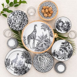 Lot de 6 mugs, SAVANA