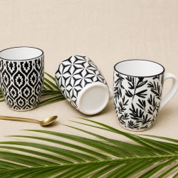 Lot de 6 mugs, SAVANA
