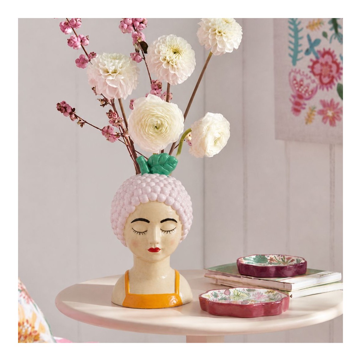 Vase buste féminin design 1, Studio Rosalie