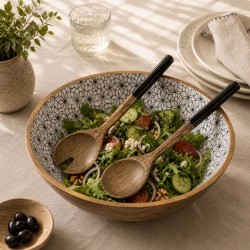 Couvert à salade, BLACK