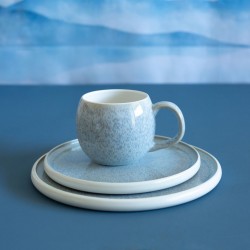 Lot de 4 petites assiettes, BOREA