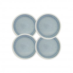 Lot de 4 petites assiettes, BOREA