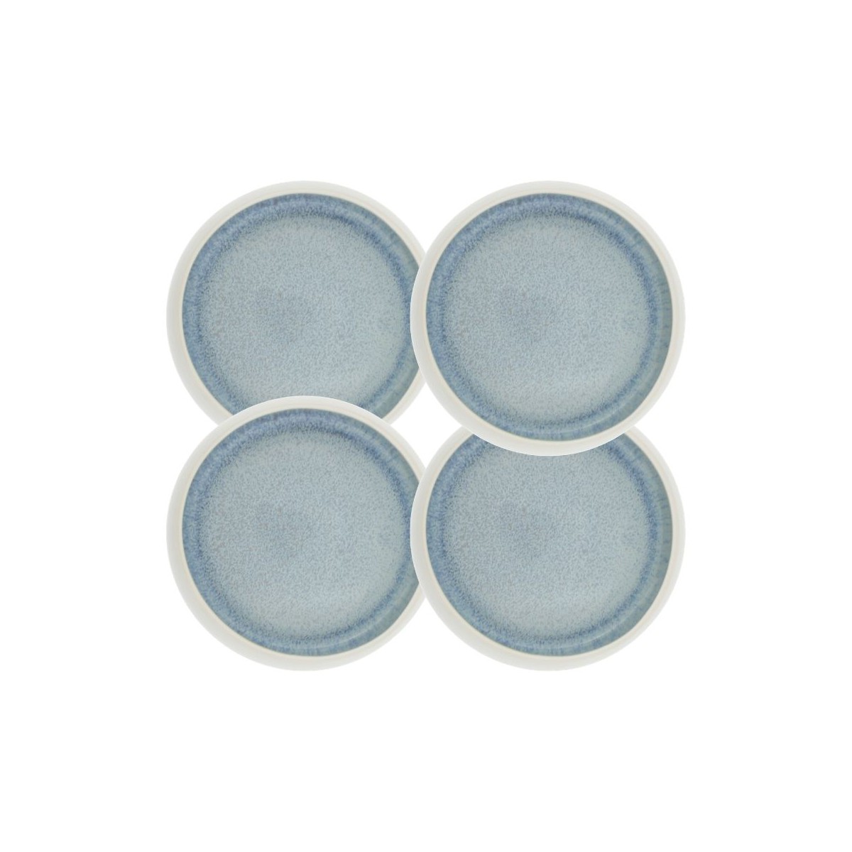 Lot de 4 petites assiettes, BOREA