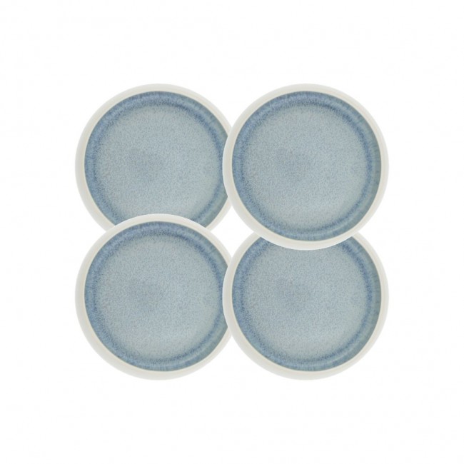 Lot de 4 petites assiettes, BOREA