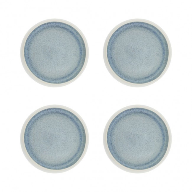 Lot de 4 petites assiettes, BOREA