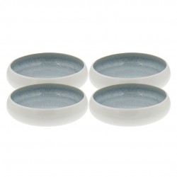 Lot de 4 assiettes creuses, BOREA