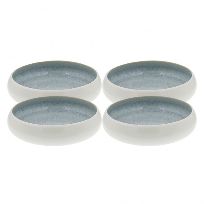 Lot de 4 assiettes creuses, BOREA