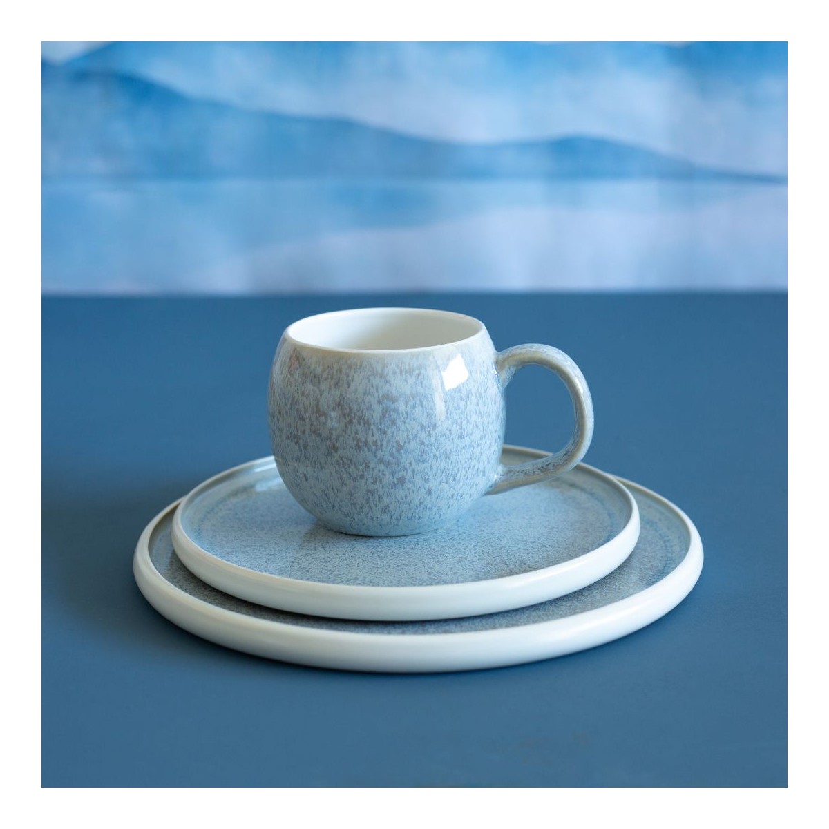 Lot de 4 tasses, BOREA