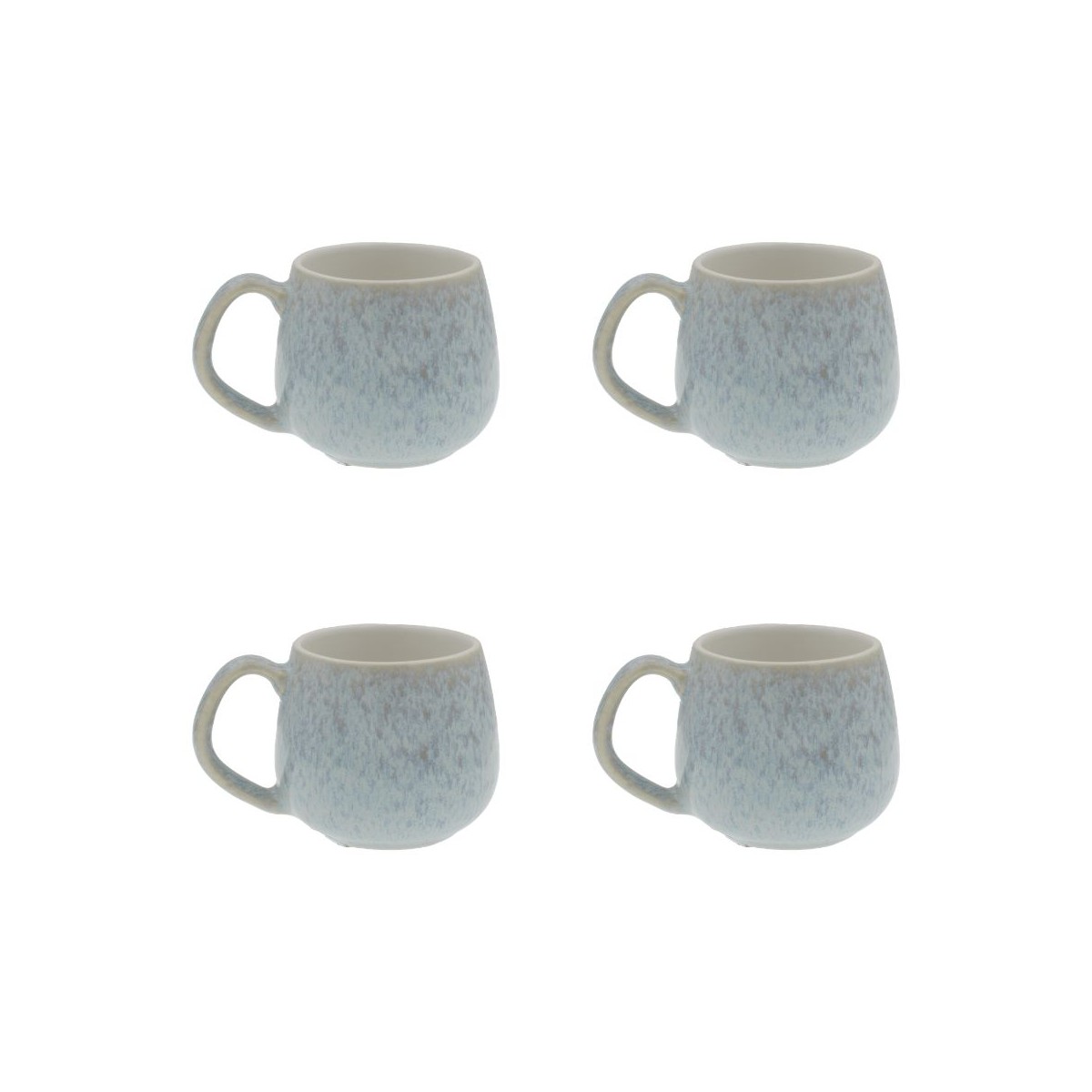 Lot de 4 tasses expresso, BOREA