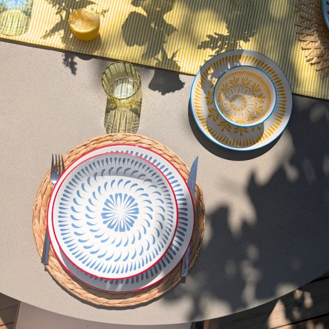 Lot de 6 assiettes creuses, KYOTO