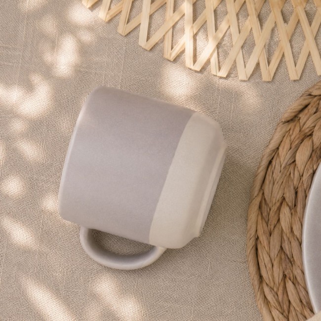Lot de 6 mugs, TERRE DE SIENNE