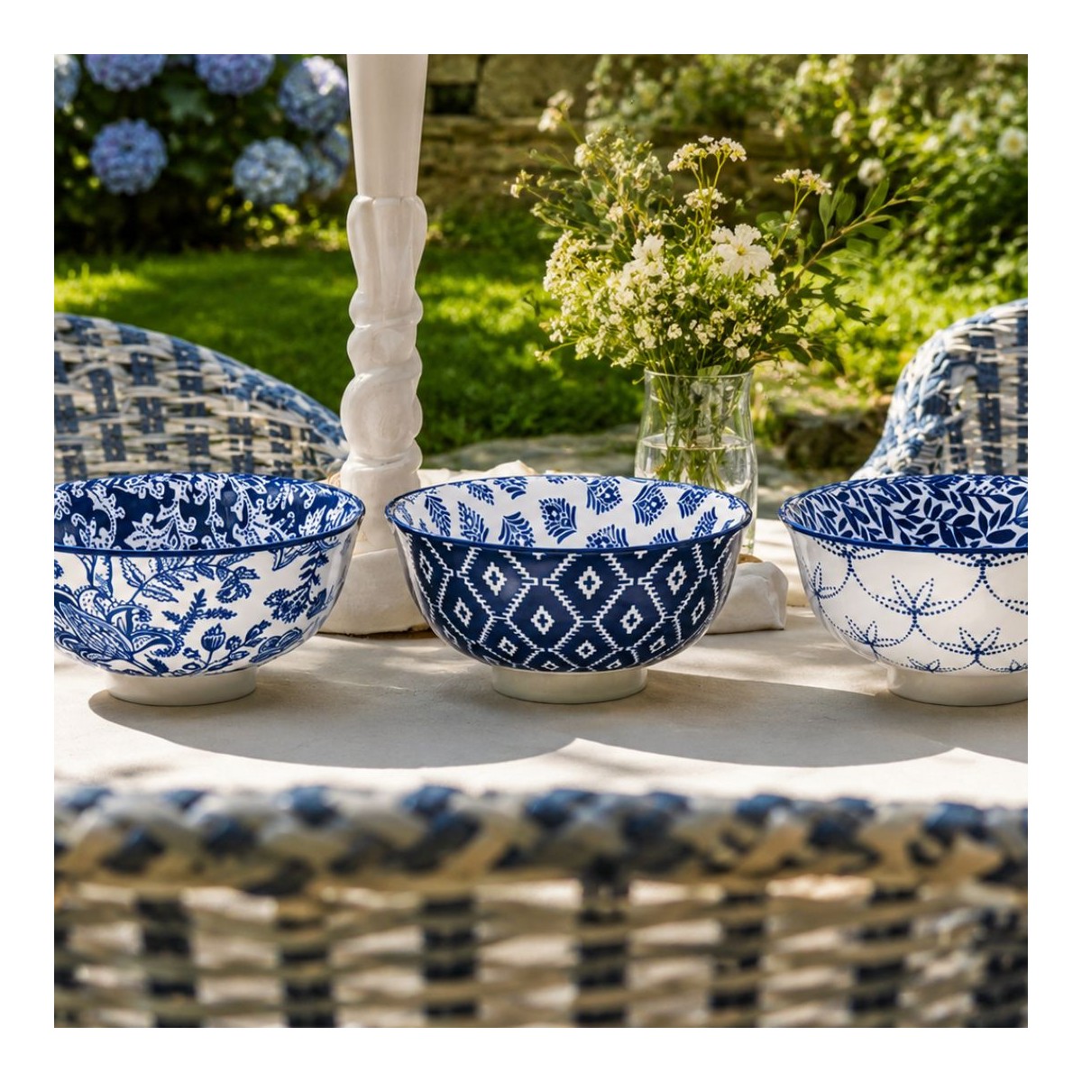 Lot de 6 petits bols, MAJORELLE