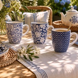 Lot de 6 mugs, MAJORELLE