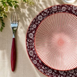 Lot de 6 assiettes à dessert design 1, SABAE