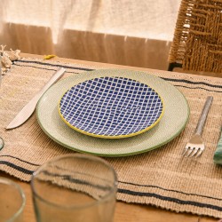 Lot de 6 assiettes à dessert design 3, SABAE