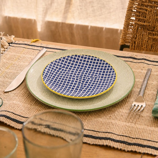 Lot de 6 assiettes à dessert design 3, SABAE