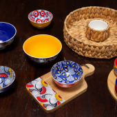 Collection NYANZA : Vaisselle à l'influence africaine | Artime