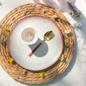 Collection AGATE : du rose à votre table | Artime