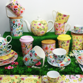 Collection FLOWERS : Un soupçon de « British » à table | Artime