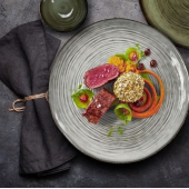 Grandes assiettes plates : designs, diverses et tendances | Artime